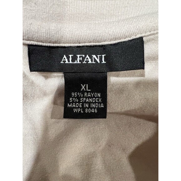 NWT Alfani Solid Beige Bead Embellished Sleeveless Knit MIDI Dress - Size XL - Picture 5 of 7